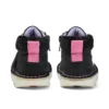Bottes Kick Hi Winter en nubuck noir pour bébés filles