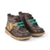 Bottes Kick Hi ZigZag en cuir marron pour garçons en bas âge Bottes Kick Hi ZigZag en cuir marron pour garçons en bas âge