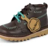 Bottes Kick Hi ZigZag en cuir marron pour garçons en bas âge Bottes Kick Hi ZigZag en cuir marron pour garçons en bas âge