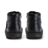 Bottes Kick Hi Zip en simili cuir noir unisexe junior Bottes Kick Hi Zip en simili cuir noir unisexe junior