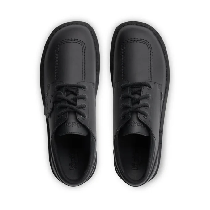 Bottes Kick Lo en cuir rembourré pour homme, noir Bottes Kick Lo en cuir rembourré pour homme, noir