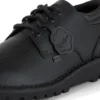 Bottes Kick Lo en cuir rembourré pour homme, noir Bottes Kick Lo en cuir rembourré pour homme, noir