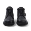 Bottes Kick pour adultes unisexes en cuir vieilli noir