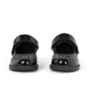Bottes Lachly Mj Brogue en cuir verni noir pour petites filles
