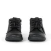 Bottes Playflex Hi en cuir noir unisexe pour tout-petits