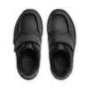 Bottes Reasan Strap en cuir alternatif noir, unisexe pour bébés