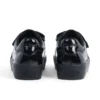 Bottes Tovni Stack Lo Vel en cuir verni noir pour filles Bottes Tovni Stack Lo Vel en cuir verni noir pour filles