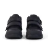 Bottes unisexes Playflex Hi Vel en cuir noir pour tout-petits