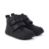 Bottes unisexes Playflex Hi Vel en cuir noir pour tout-petits