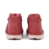 Bottes unisexes pour bébés Kick Hi Explore en cuir rose Bottes unisexes pour bébés Kick Hi Explore en cuir rose