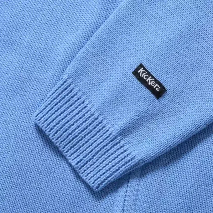Cardigan unisexe adulte Kickers Classic à fermeture éclair, bleu Cardigan unisexe adulte Kickers Classic à fermeture éclair, bleu