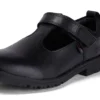 Chaussures en cuir Lachly T-Bar pour filles, noir Chaussures en cuir Lachly T-Bar pour filles, noir