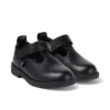 Chaussures en cuir Lachly T Bar pour petites filles, noir Chaussures en cuir Lachly T Bar pour petites filles, noir
