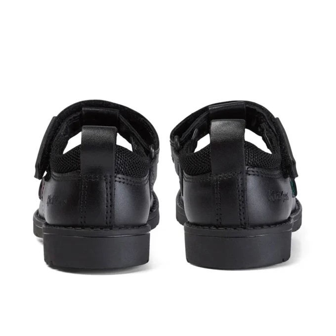 Chaussures en cuir Lachly T Bar pour petites filles, noir Chaussures en cuir Lachly T Bar pour petites filles, noir