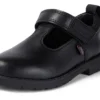 Chaussures en cuir Lachly T Bar pour petites filles, noir Chaussures en cuir Lachly T Bar pour petites filles, noir