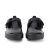Chaussures Kariko à bride en T en cuir verni noir pour filles