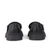 Chaussures Kenzi MJ en cuir noir pour filles