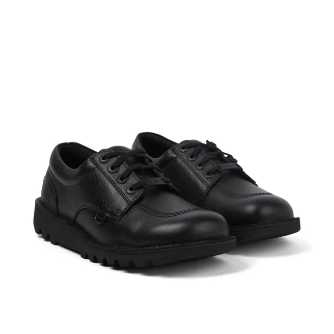 Chaussures Kick Lo Tab en cuir noir pour homme adulte Chaussures Kick Lo Tab en cuir noir pour homme adulte