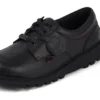 Chaussures Kick Lo Tab en cuir noir pour homme adulte Chaussures Kick Lo Tab en cuir noir pour homme adulte