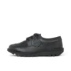 Chaussures Kick Shoe Tumble en cuir noir, unisexe adulte Chaussures Kick Shoe Tumble en cuir noir, unisexe adulte