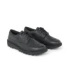 Chaussures Kick Shoe Tumble en cuir noir, unisexe adulte Chaussures Kick Shoe Tumble en cuir noir, unisexe adulte