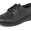 Chaussures Kick Shoe Tumble en cuir noir, unisexe adulte Chaussures Kick Shoe Tumble en cuir noir, unisexe adulte