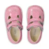 Chaussures Kick T-Bar Fruit en cuir verni rose pour bébé unisexe Chaussures Kick T-Bar Fruit en cuir verni rose pour bébé unisexe