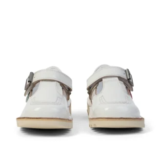 Chaussures Kick T-Bar pour bébé fille, blanches Chaussures Kick T-Bar pour bébé fille, blanches