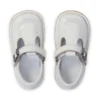 Chaussures Kick T-Bar pour bébé fille, blanches