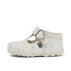 Chaussures Kick T pailletées unisexe pour bébé, blanches