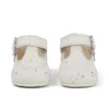 Chaussures Kick T pailletées unisexe pour bébé, blanches