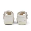 Chaussures Kick T pailletées unisexe pour bébé, blanches
