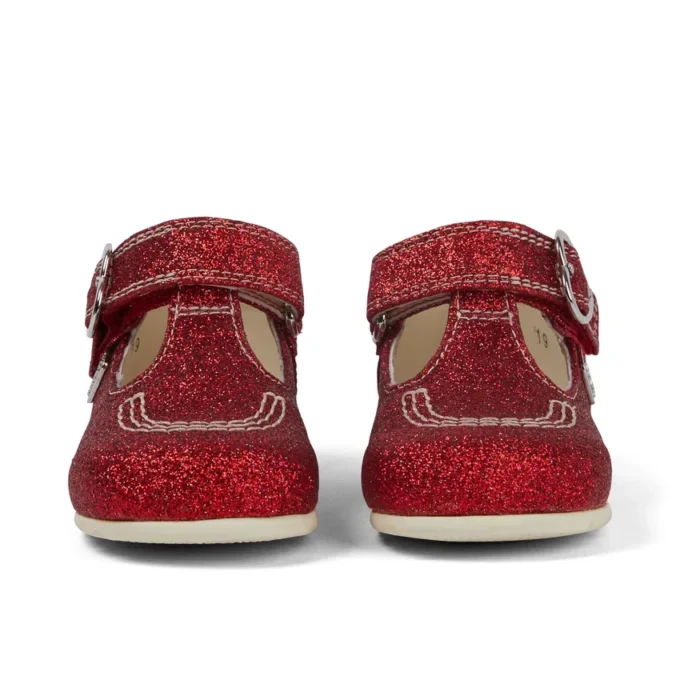 Chaussures Kick T pailletées unisexe pour bébé, rouge Chaussures Kick T pailletées unisexe pour bébé, rouge