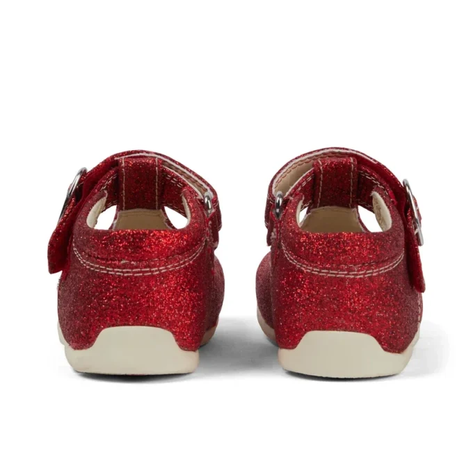 Chaussures Kick T pailletées unisexe pour bébé, rouge Chaussures Kick T pailletées unisexe pour bébé, rouge