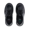 Chaussures Kori à lacets en cuir verni noir pour filles