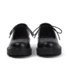 Chaussures Kori MJ à lacets en cuir noir pour femmes Chaussures Kori MJ à lacets en cuir noir pour femmes