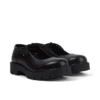 Chaussures Kori MJ à lacets en cuir noir pour femmes Chaussures Kori MJ à lacets en cuir noir pour femmes