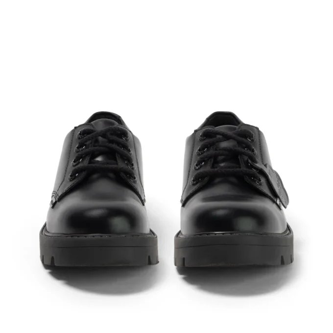 Chaussures à lacets Kori pour femme adulte, cuir brillant, noir Chaussures à lacets Kori pour femme adulte, cuir brillant, noir