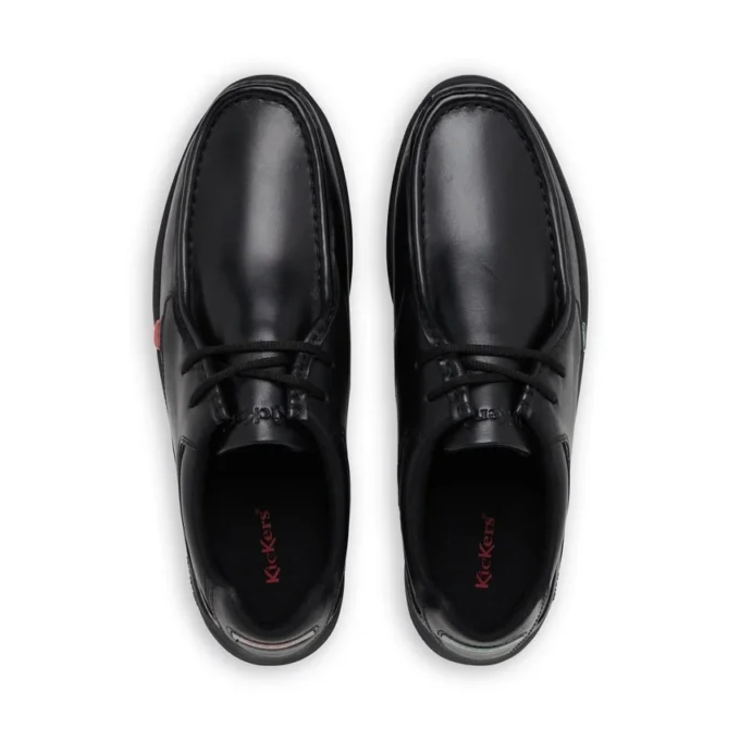 Chaussures à lacets Reasan en cuir noir pour homme Chaussures à lacets Reasan en cuir noir pour homme