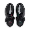 Chaussures Lachly T-Bar en cuir verni noir pour petites filles