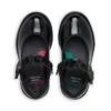 Chaussures pour bébés filles Lachly Butterfly Mj en cuir verni noir Chaussures pour bébés filles Lachly Butterfly Mj en cuir verni noir