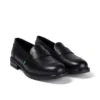 Chaussures pour femmes adultes Lach Slip en cuir noir Chaussures pour femmes adultes Lach Slip en cuir noir