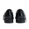 Chaussures pour femmes adultes Lach Slip en cuir noir Chaussures pour femmes adultes Lach Slip en cuir noir