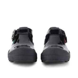 Chaussures pour petites filles Plunk Mj en cuir verni noir