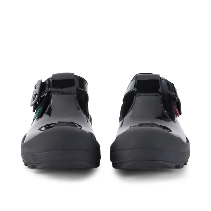 Chaussures pour petites filles Plunk Mj en cuir verni noir Chaussures pour petites filles Plunk Mj en cuir verni noir