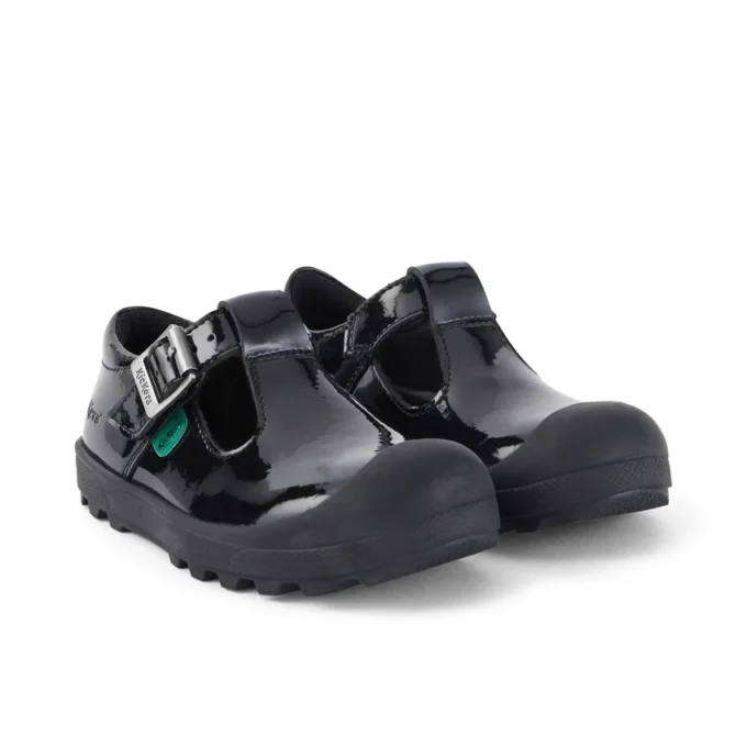 Chaussures pour petites filles Plunk Mj en cuir verni noir Chaussures pour petites filles Plunk Mj en cuir verni noir