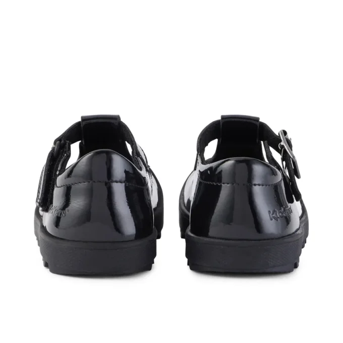 Chaussures pour petites filles Plunk Mj en cuir verni noir Chaussures pour petites filles Plunk Mj en cuir verni noir