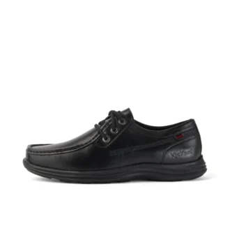 Chaussures Reasan Moc en cuir noir pour homme
