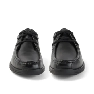 Chaussures Reasan Moc en cuir noir pour homme