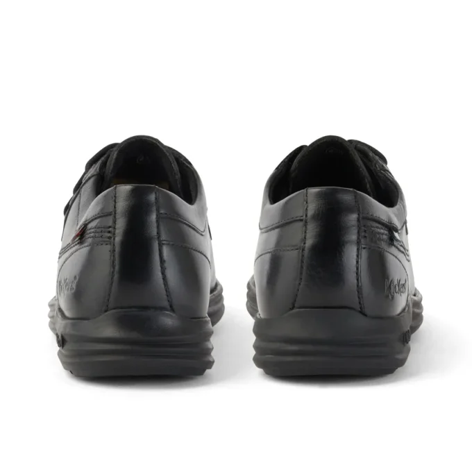 Chaussures Reasan Moc en cuir noir pour homme Chaussures Reasan Moc en cuir noir pour homme